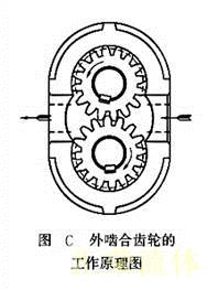 外啮合齿轮的工作原理